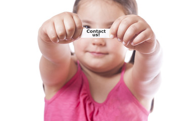 Fototapeta premium Contact us