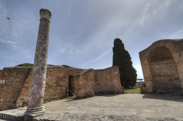 Ostia - ancient harbor of Rome