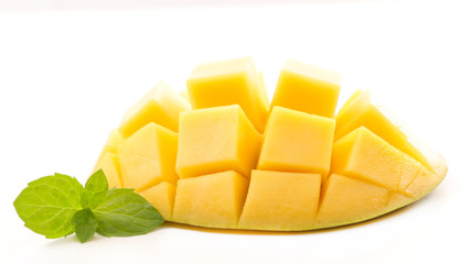 mango isolated on white background