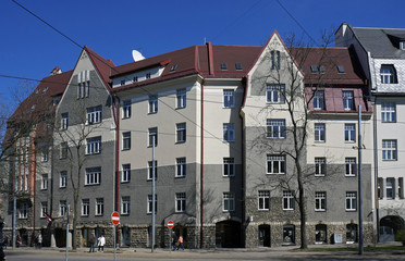 Fototapeta premium Riga, Kronvalda boulevard 10, National Romanticism