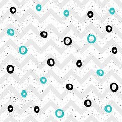 Doodle seamless pattern background.