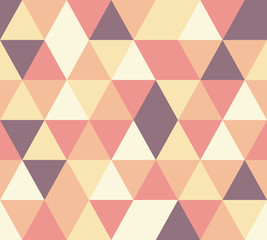 vector triangle seamless pattern