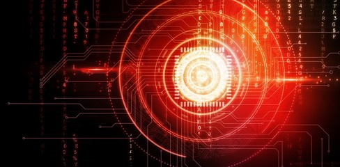 Composite image of light with a white background