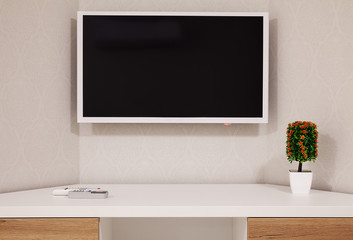 Modern TV and Room Corner