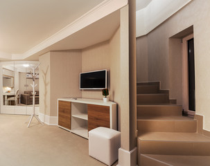 Interior of a Hotel Room