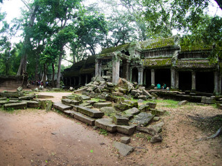 Ta Prohm Castle, Angkor Wat, Cambodia