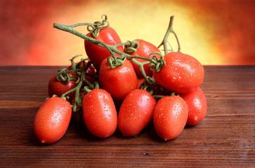 Organic tomato tomatoes