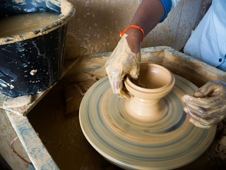 sandstone sculpture crafts of Cambodia handmade.