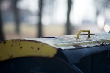 Obraz premium Garbage container