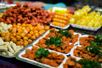 Selection of thai streetfood