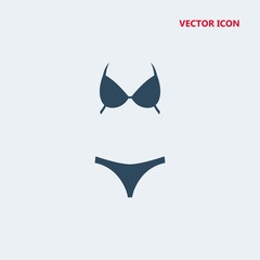 Fototapeta premium swimsuit vector icon