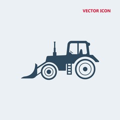 tractor vector icon