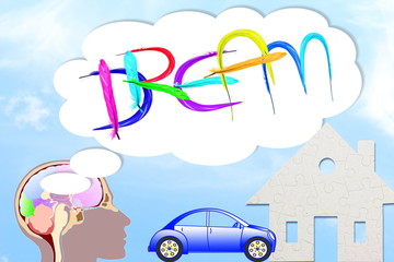 dream related concept background