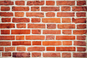 old red brick wall texture background. Instagram