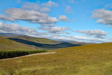Die Highlands in Schottland