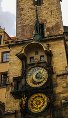 View to Orloy Clock in Prague, Czech Republic