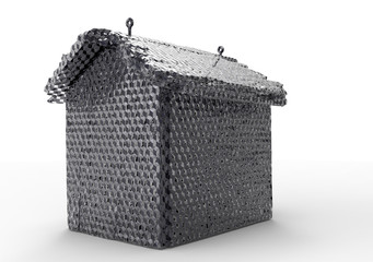  bird house / wooden house