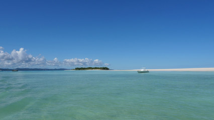 Spiaggia nell'isola di Nosy Iranja, Madagascar