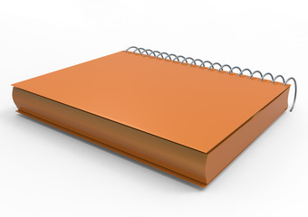 3D  cover  notebook
