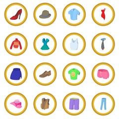 Clothing icon circle