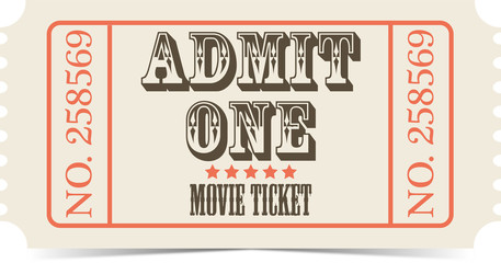 Obraz premium Ticket