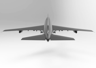 3D render plane