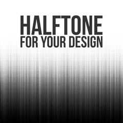 Halftone Lines abstract vector Background