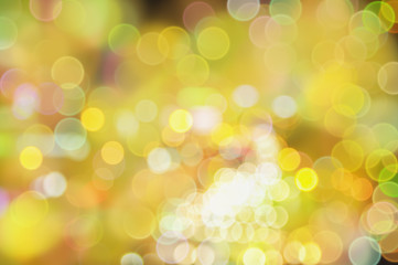 Light the night with bokeh, Abstract circular bokeh background