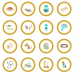 Veterinary icon circle