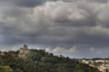 Fototapeta na wymiar Castelo de Pombal, Leiria