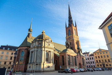 Naklejka premium Church Riddarholmen in Stockholm