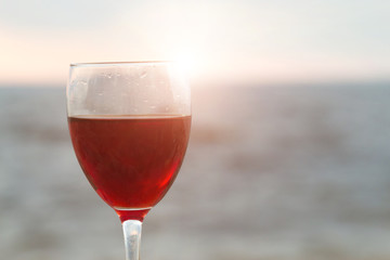 Glass of wine