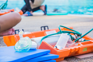 mask for help breating victim equipment for helpcare
