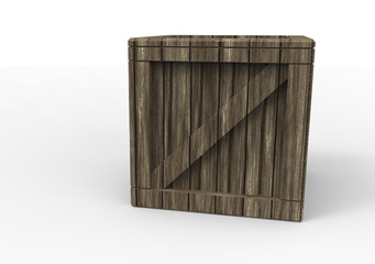 Frame Wooden Box 3D