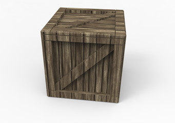 Frame Wooden Box 3D