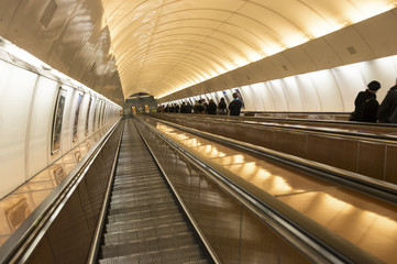 Rolltreppe, U-Bahn