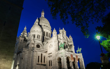 The Famous Sacre Coeur Cathedral, Paris, France