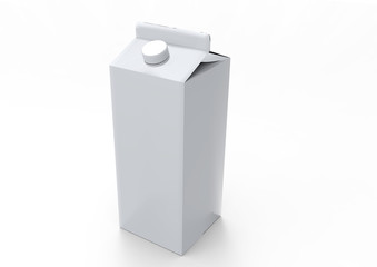 Milk box  3D