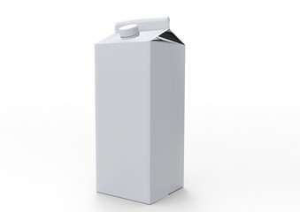 Milk box  3D