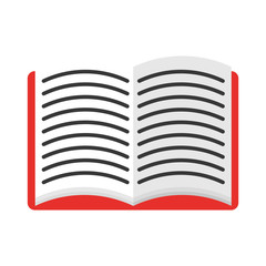 text book isolated icon vector illustration design