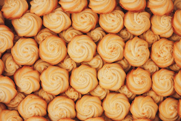 Background texture of a biscuit.