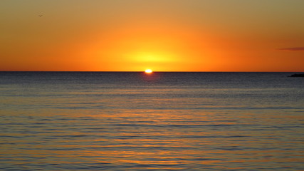 atardecer