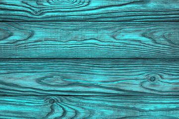 old wooden blue background of four boards