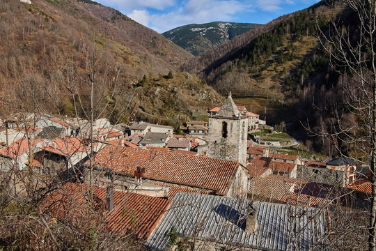 Setcases village in Girona, Spain