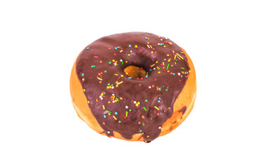 Donut on a white background