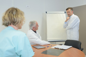 doctors in meeting