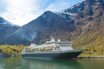 Cruise ship in Norway