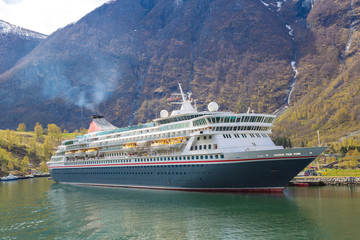 Cruise ship in Norway