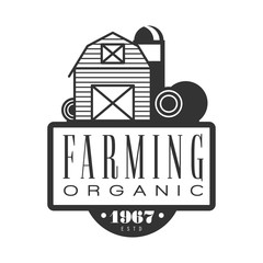 Farming organic established 1967 logo