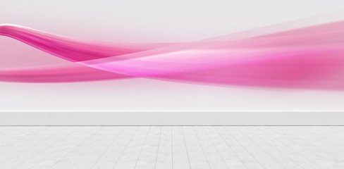 Composite image of pink lights against white background